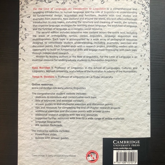 For the Love of Language an Introduction to Linguistics - Picture 2 of 4